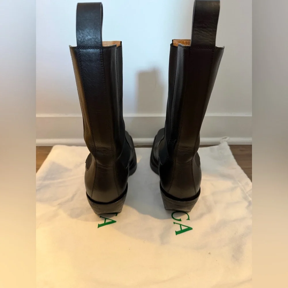 Bottega Veneta Square toe boots - Picture 4 of 7